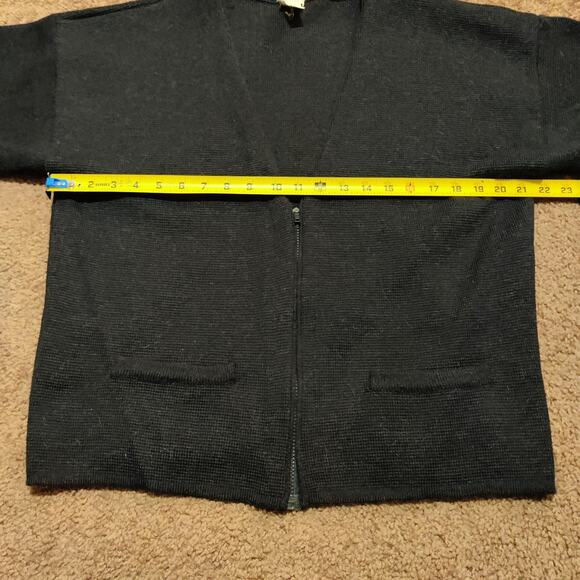 Bill Robin Son Alpaca Wool Blend Cardigan Mens Size M Made In Italy *Minor Flaw* - Picture 8 of 12